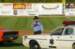 Sheriff Roscoe P. Coltrane making an appearance with the General Lee