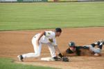 A close play at third...