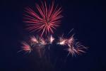 A shot from one of the many fireworks shows throughout the 2011 summer.